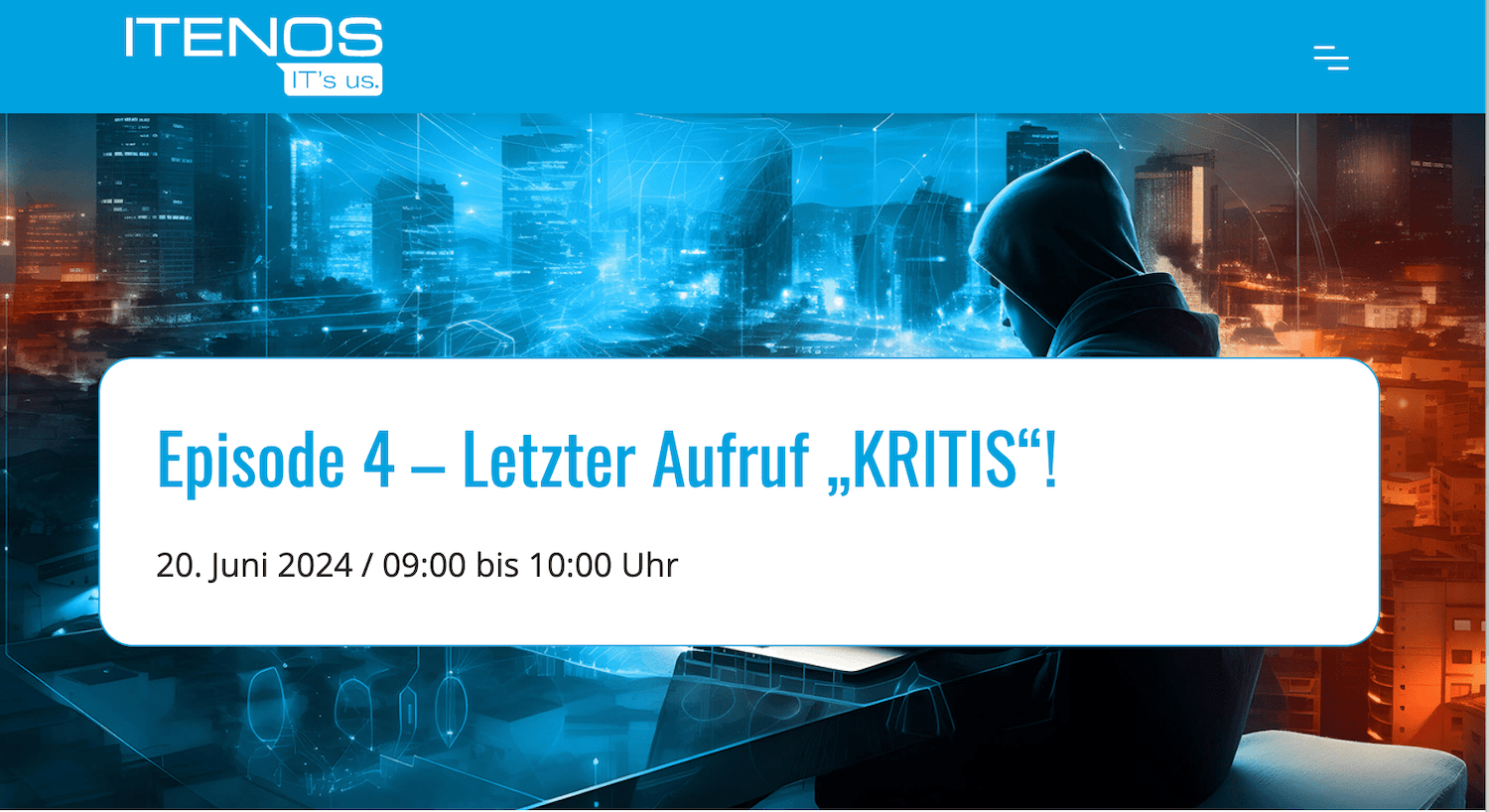 KRITIS Webinar Cover