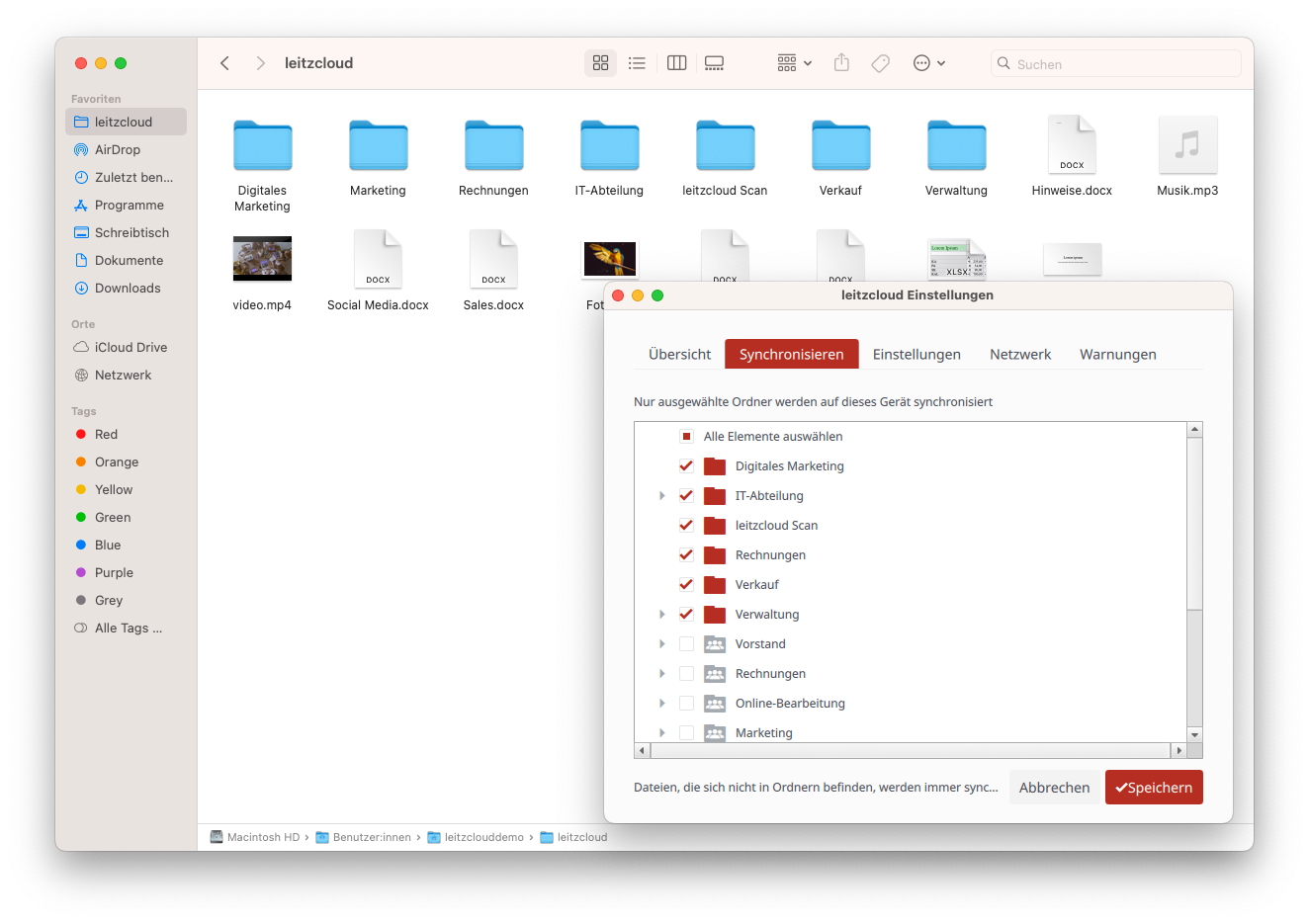 leitzcloud Sync-Tool