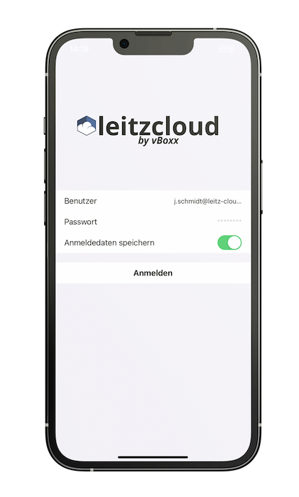 Ipad leitzcloud-App