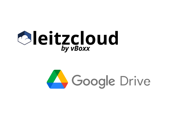 google drive und leitzcloud logo