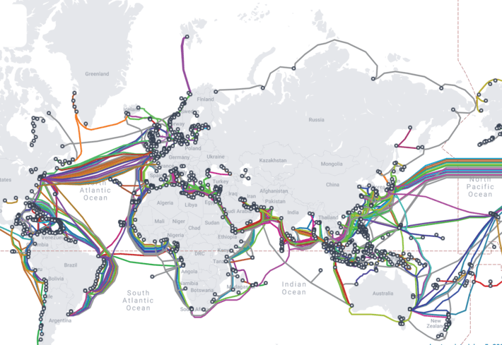 map of submarine cables