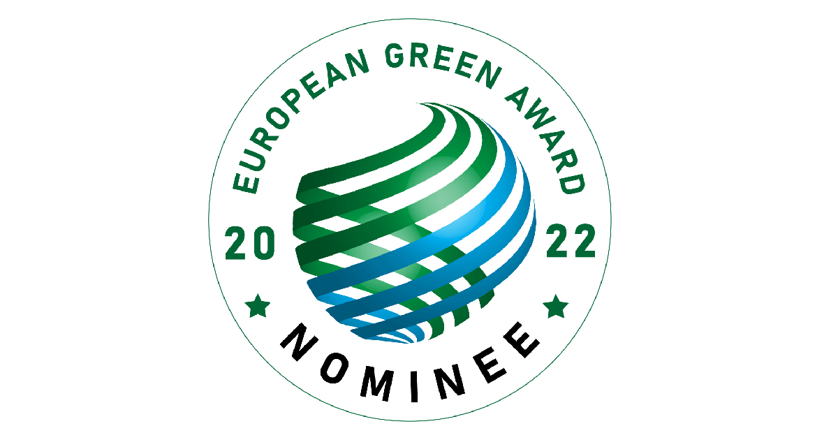 Nominierung für die European Green Award Auszeichnung