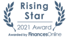 FinancesOnline Auszeichnung: Rising Star